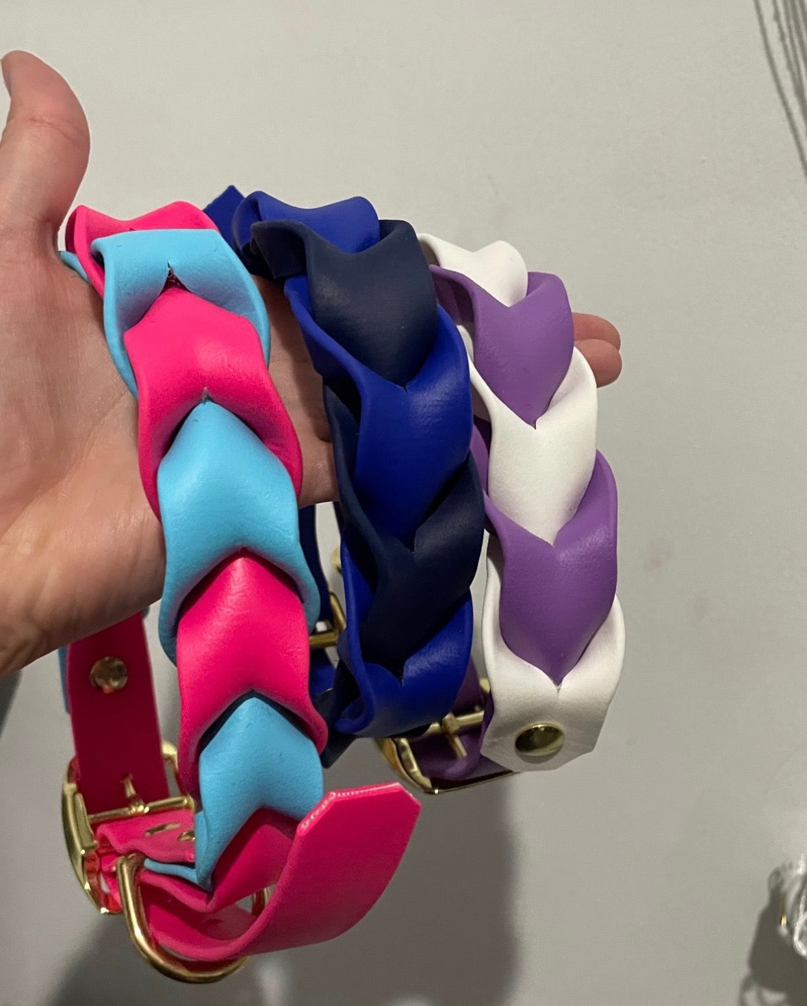 Collier tressé 1 pouce